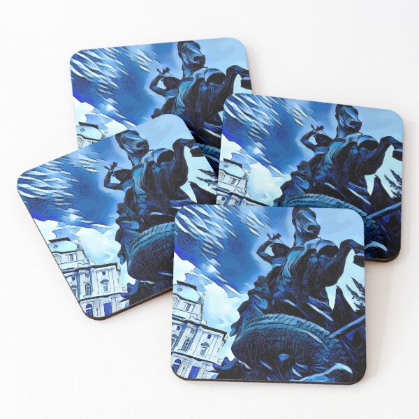 Item preview, Saint George killing the dragon - Zagreb, National Theatre designed and sold by Gregredfern.