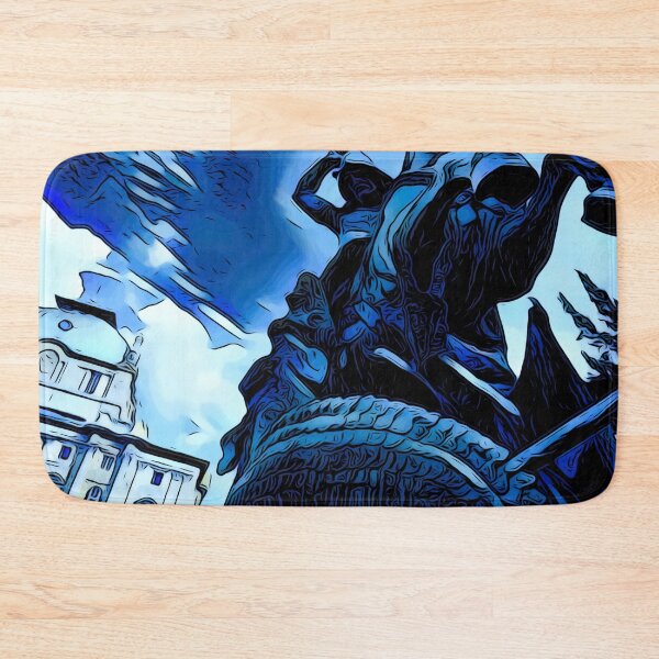Item preview, Saint George killing the dragon - Zagreb, National Theatre designed and sold by Gregredfern.