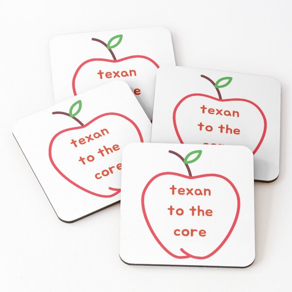 Item preview, Texan to the Core Red Apple designed and sold by Shujii.