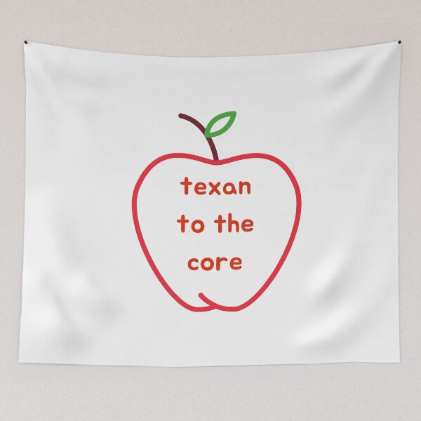 Item preview, Texan to the Core Red Apple designed and sold by Shujii.