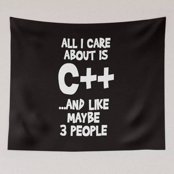 Item preview, All I care about is C++ and like maybe 3 people designed and sold by zPremium.