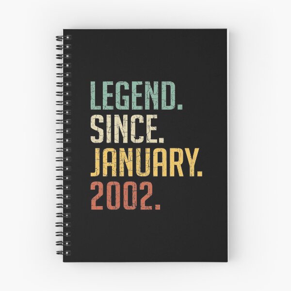 Item preview, Legend Since January 2002 19th Birthday Gift 19 Years Old Vintage January 2002 designed and sold by Takatv.