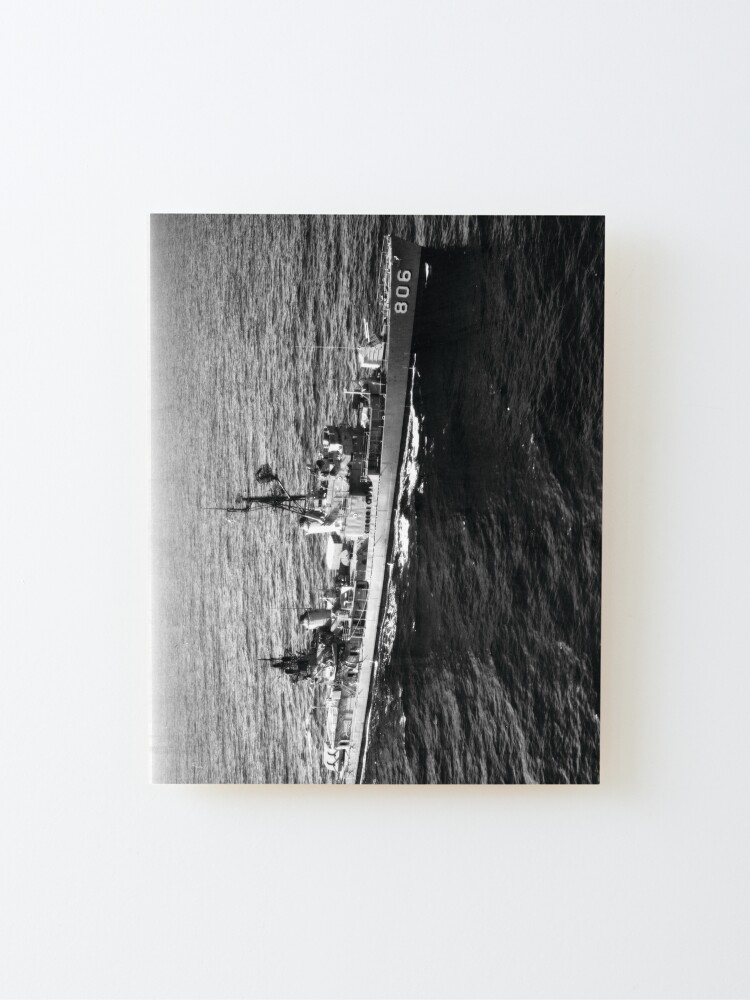 Alternate view of USS HIGBEE (DD-806) SHIP'S STORE Mounted Print