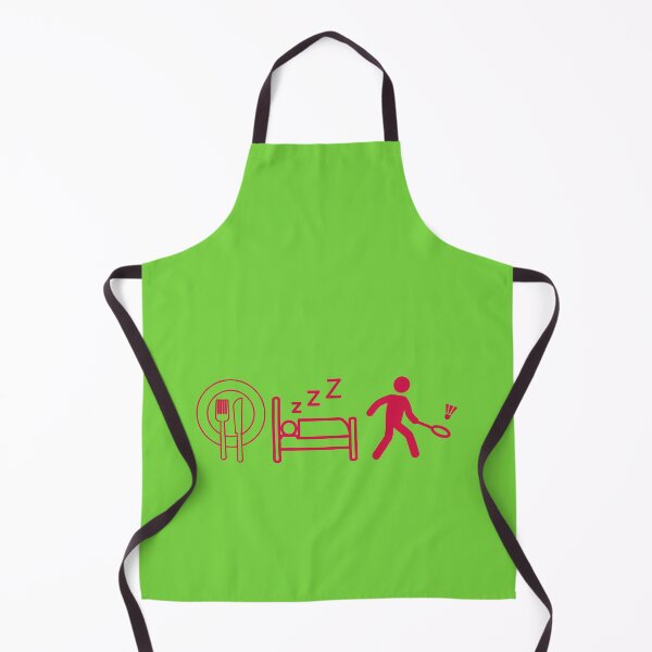 Artikelvorschau, Essen Sie Schlaf Badminton wiederholen entworfen und verkauft von Tecnofa.