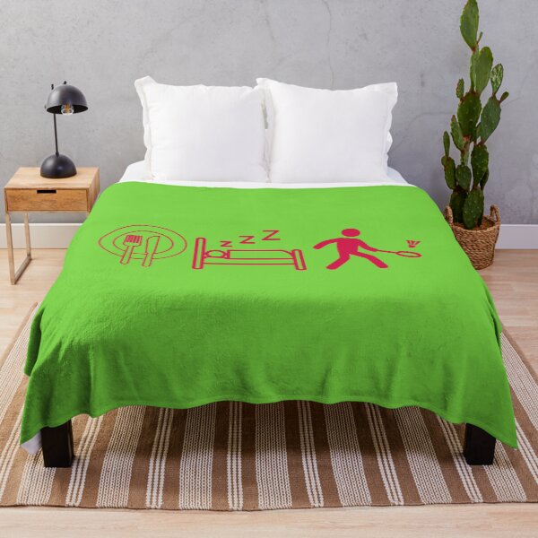 Item preview, Eat sleep badminton repeat designed and sold by Tecnofa.