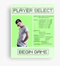 Jacksepticeye Player Select Screen Metal Print