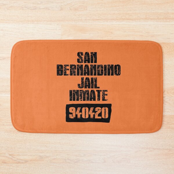 Item preview, San Bernandino Jail Inmate Halloween designed and sold by TallOne-apparel.
