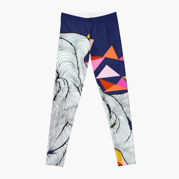 Clouds - Blue Leggings
