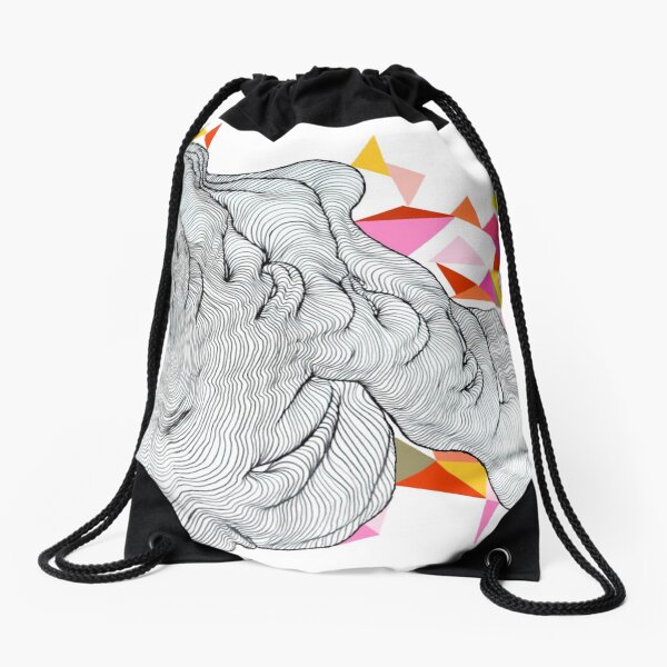 Clouds Drawstring Bag