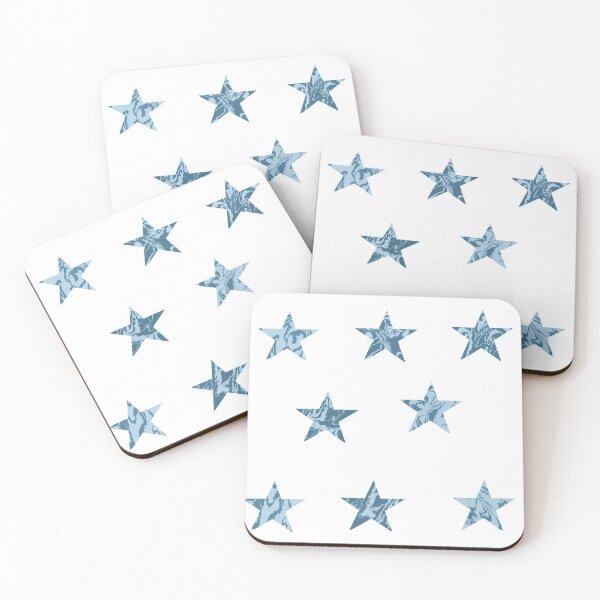 Item preview, blue marble star pack  designed and sold by Christiana Nicole.