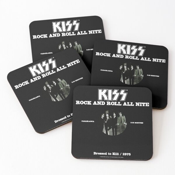 Item preview, KISS - Rock and Roll All Nite designed and sold by MarioPrints.