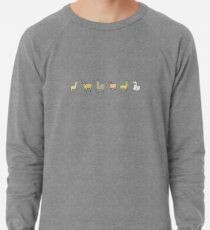 Lollygagging Llamas Lightweight Sweatshirt