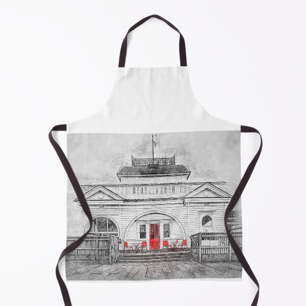 Item preview, St Kilda Kiosk Sketch designed and sold by Canberrie.