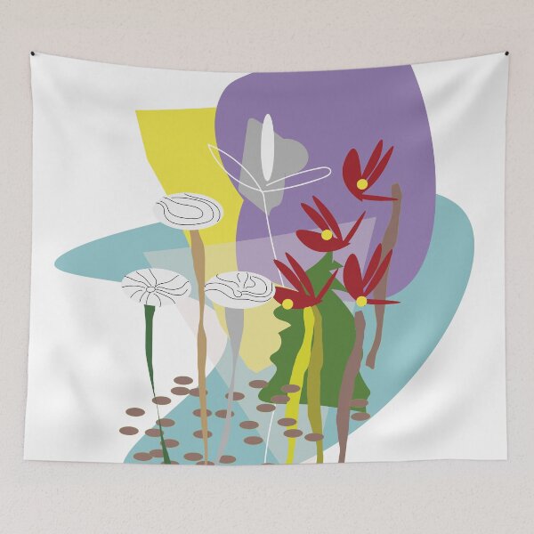 Item preview, Botanical Pop Two designed and sold by Lisa Jane Creative.