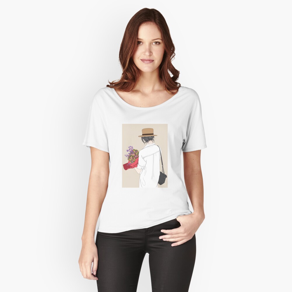 Item preview, Relaxed Fit T-Shirt designed and sold by Dollfacedesign.