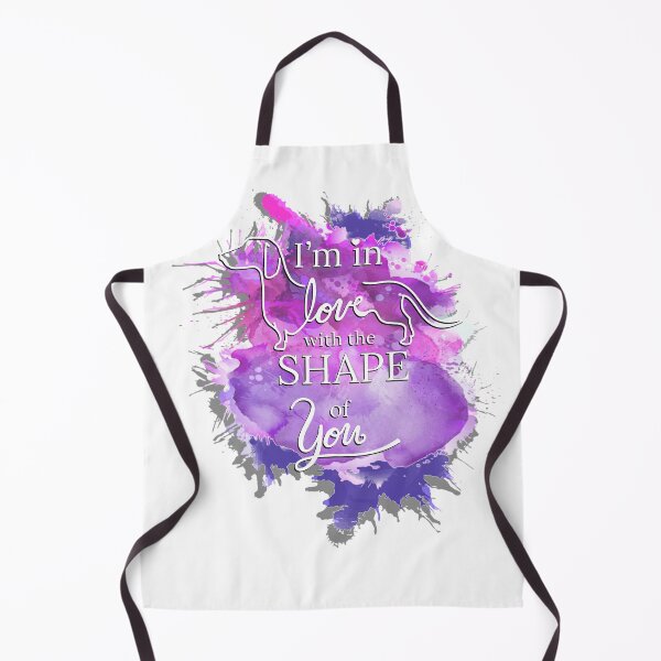 Item preview, Dachshund- "In Love with the Shape of You" designed and sold by rdowerarts.