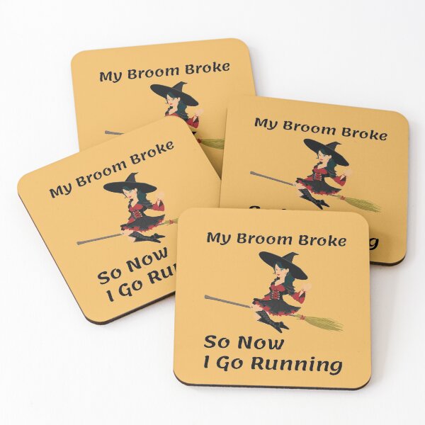 Item preview, My Broom Broke so now i go running designed and sold by amrmab.