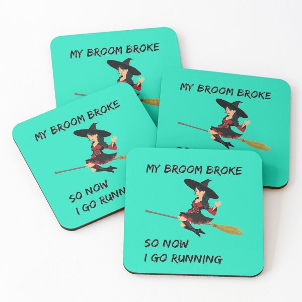Item preview, My Broom Broke so now i go running designed and sold by amrmab.
