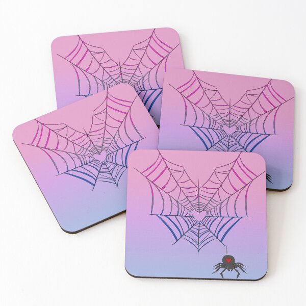Item preview, Bi Spider Heart designed and sold by Wing-Dingy.