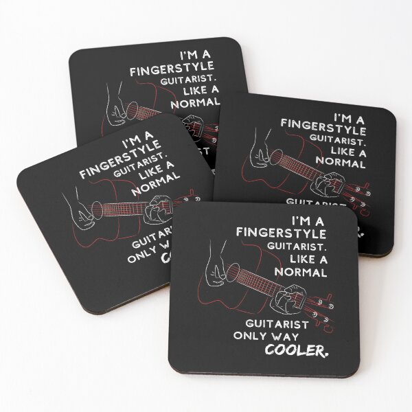 Item preview, I'm A Fingerstyle Guitarist Like A Normal Guitarist Only Way Cooler - Funny Acoustic Guitarist designed and sold by Passion Isles.