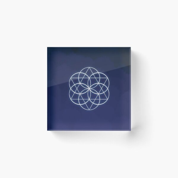 Item preview, SACRED GEOMETRY - SEED OF LIFE AND MERKABA designed and sold by A H GINARTE.