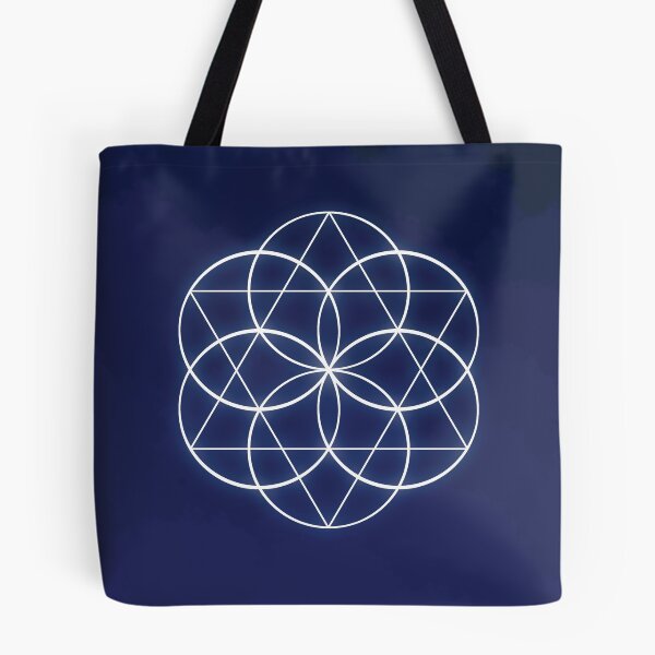 Item preview, SACRED GEOMETRY - SEED OF LIFE AND MERKABA designed and sold by A H GINARTE.