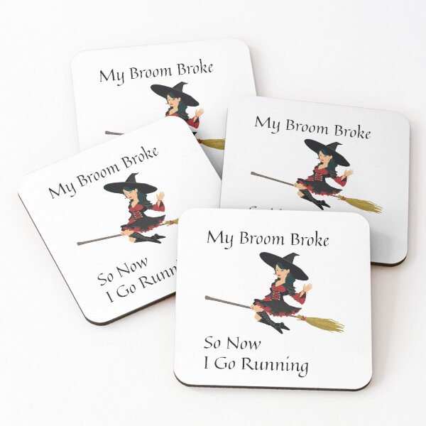 Item preview, My Broom Broke so now i go running designed and sold by amrmab.