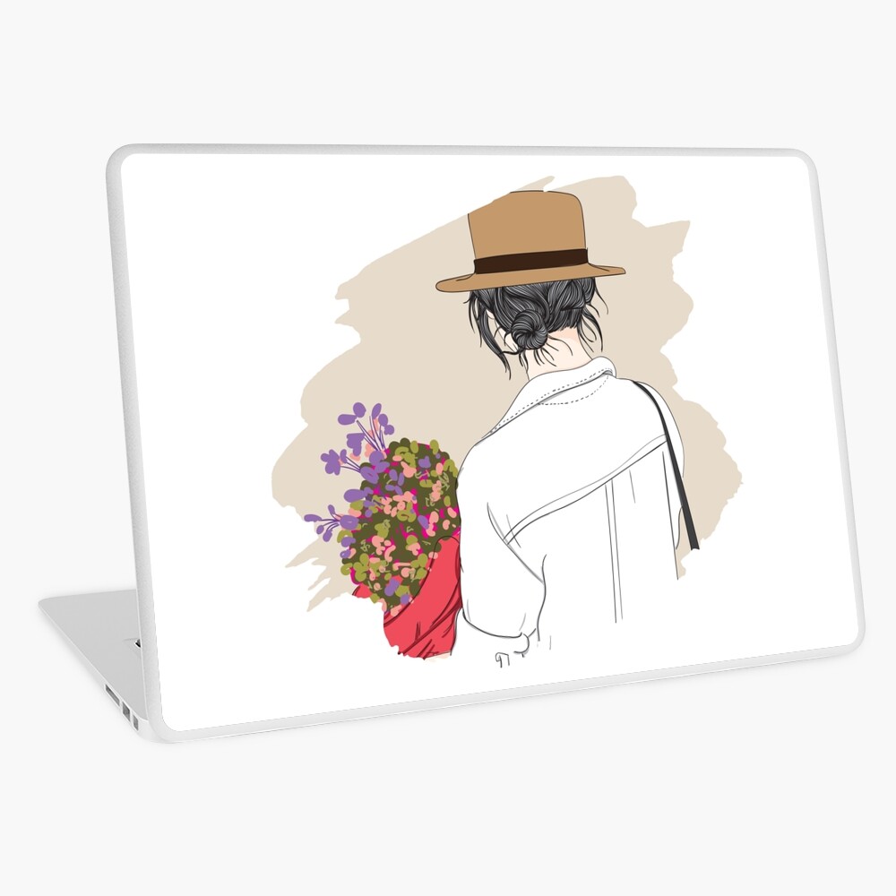 Item preview, Laptop Skin designed and sold by Dollfacedesign.