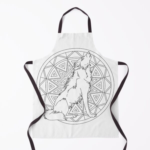 Item preview, Wolf black and white designed and sold by ndubrey.