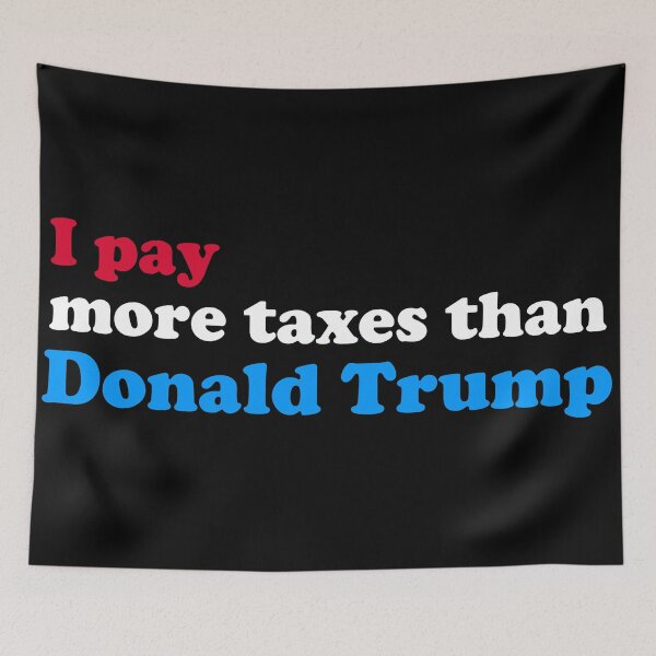 Item preview, I Pay More Taxes Than Donald Trump designed and sold by fishbiscuit.