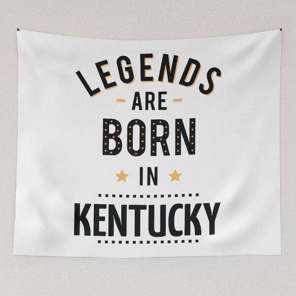 Item preview, Legends Are Born In Kentucky designed and sold by ProjectX23.