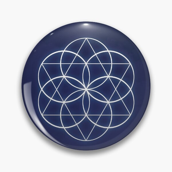 Item preview, SACRED GEOMETRY - SEED OF LIFE AND MERKABA designed and sold by A H GINARTE.