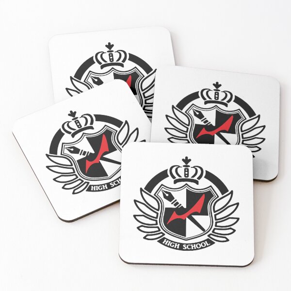 Item preview, Danganronpa high school logo designed and sold by Joel Roque.