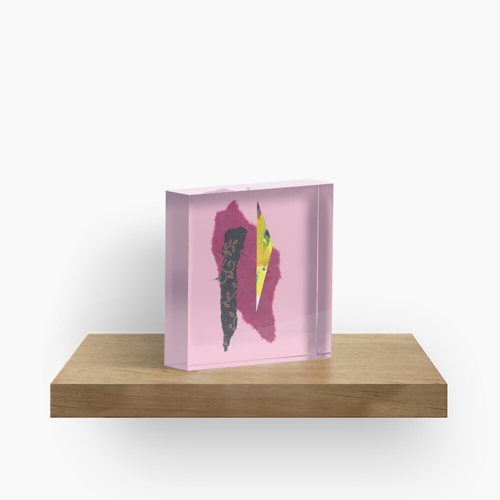Magnetic Elements Acrylic Block