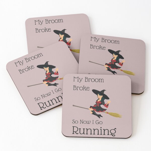 Item preview, My Broom Broke so now i go running designed and sold by amrmab.