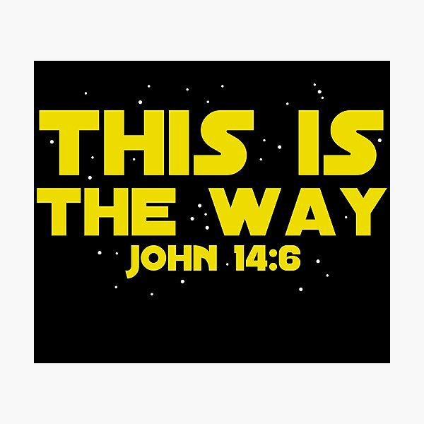 Item preview, This Is The Way John 14:6 Bible Verse designed and sold by kuenzicreative.