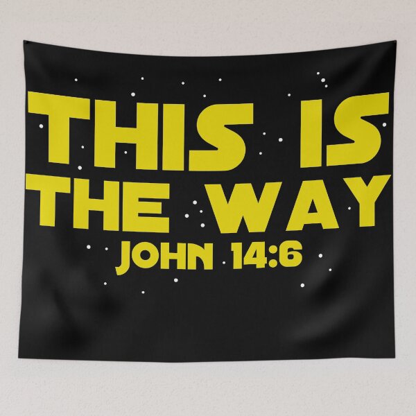 Item preview, This Is The Way John 14:6 Bible Verse designed and sold by kuenzicreative.