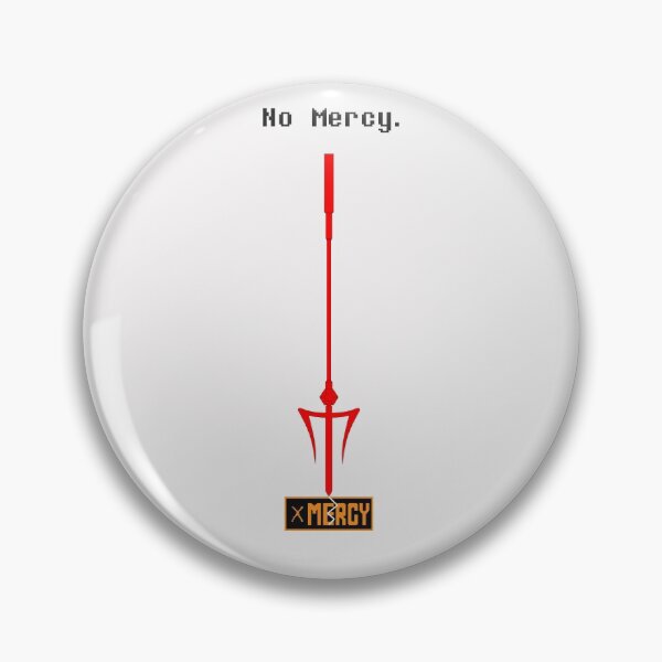 Item preview, No Mercy Asgore's Polearm Undertale with word designed and sold by ndubrey.