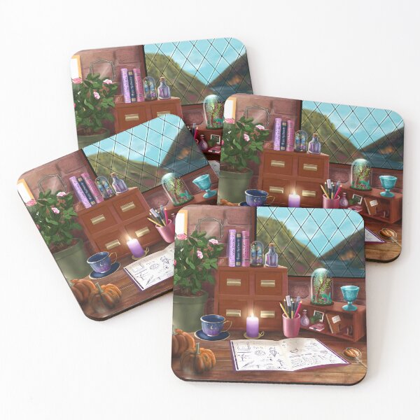 Item preview, Cozy Fall Cottagecore Scene with Witchy Vibes designed and sold by Pantonia.