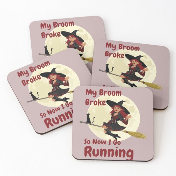 Item preview, My Broom Broke so now i go running designed and sold by amrmab.
