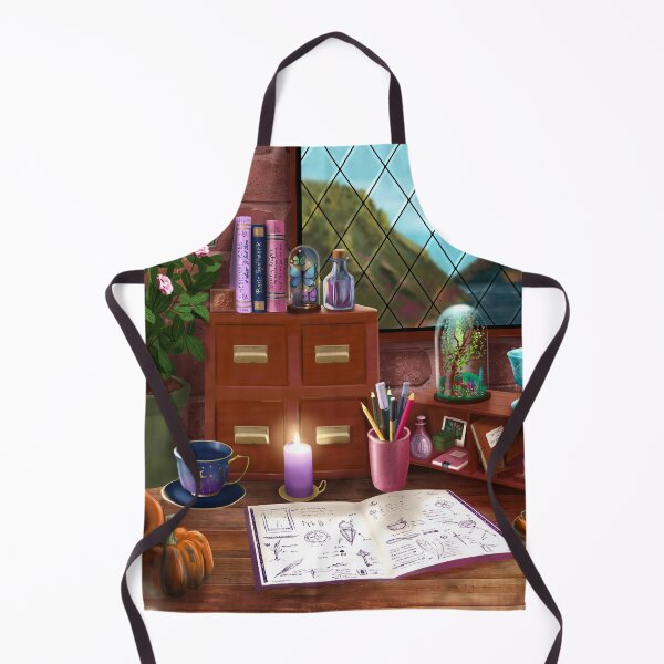 Item preview, Cozy Fall Cottagecore Scene with Witchy Vibes designed and sold by Pantonia.