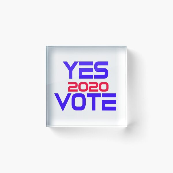 Item preview, Yes Vote 2020 designed and sold by Rafael Salazar.