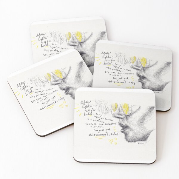 Item preview, Safety Lights Are for Dudes designed and sold by Jenny Lam.