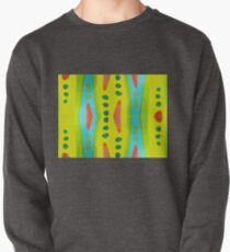 Drop Fired Kiln Glass Image Duplicated Pullover