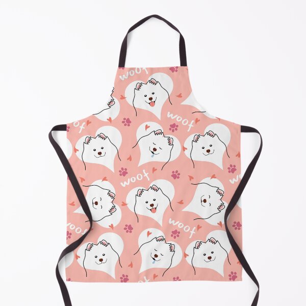 Item preview, Samoyed Dog Emoji - Pink designed and sold by Lulupainting.
