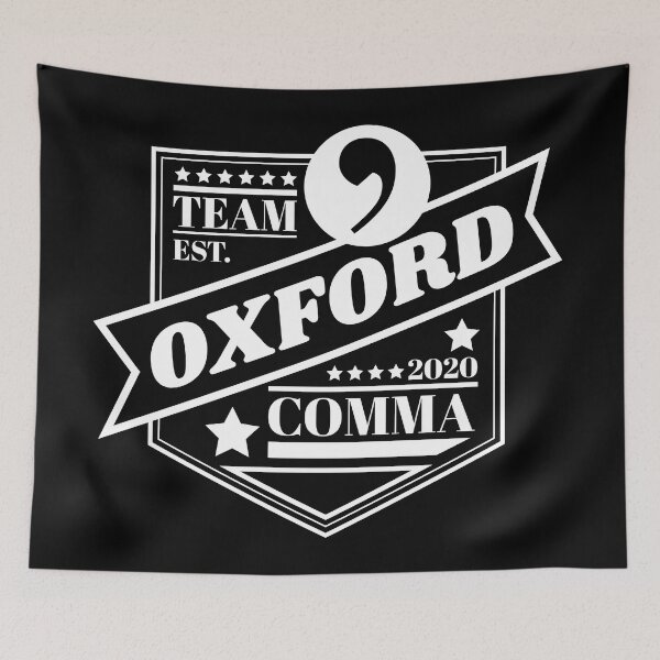 Item preview, Team Oxford Comma designed and sold by theblueofmyeye.