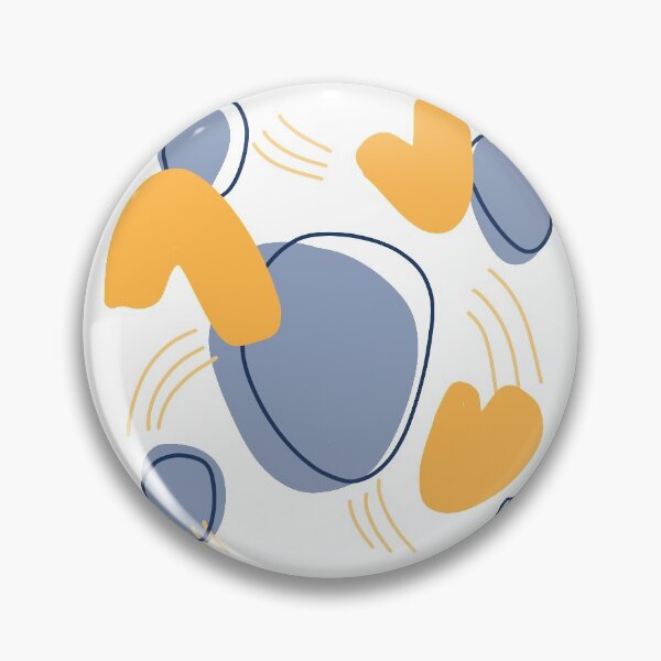 Item preview, Abstract modern pattern (orange/blue/grey) designed and sold by PaintPsd.