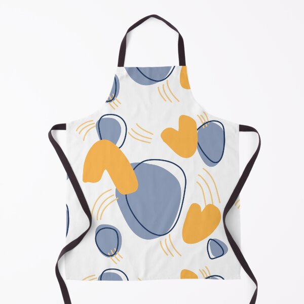 Item preview, Abstract modern pattern (orange/blue/grey) designed and sold by PaintPsd.