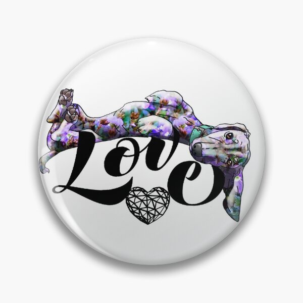 Item preview, Love Dachshund- Blue Flowers design designed and sold by rdowerarts.