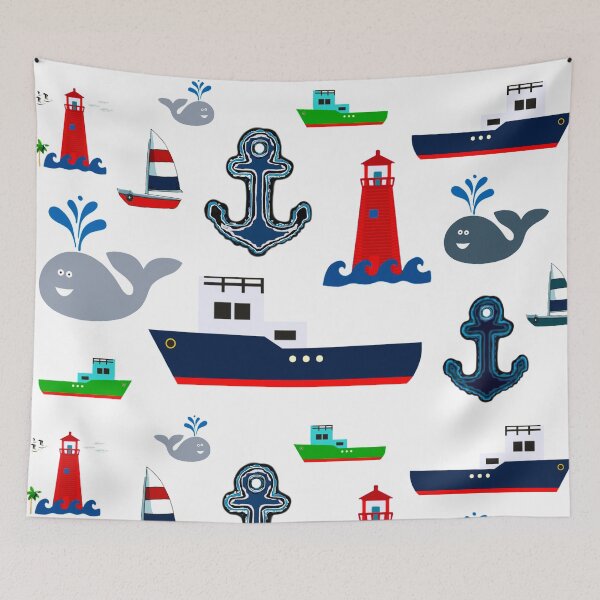 Item preview, Nautical White designed and sold by MarcSabuncu.